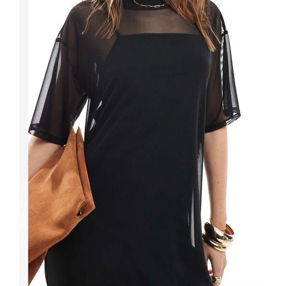 ASOS Mesh Maxi Dress - Picture 3 of 3